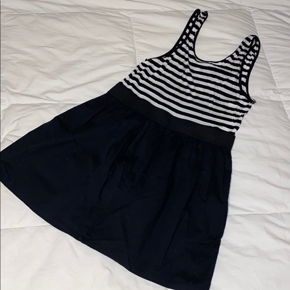 Black Striped Dress - Picture 3 of 3